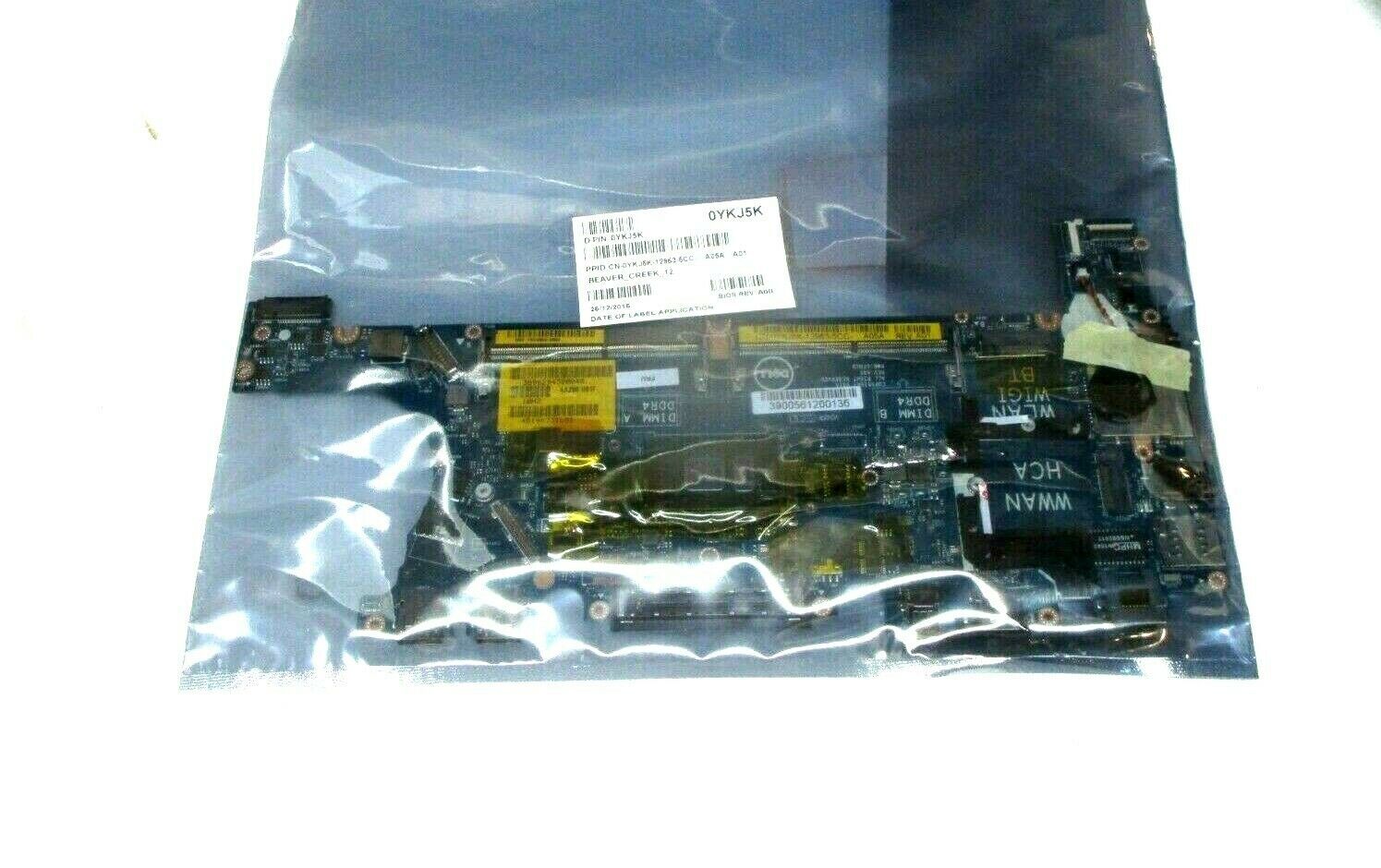 NEW Dell Latitude E7270 Intel i3-6100U 2.30GHz AAZ50 LA-C451P Motherboard YKJ5K