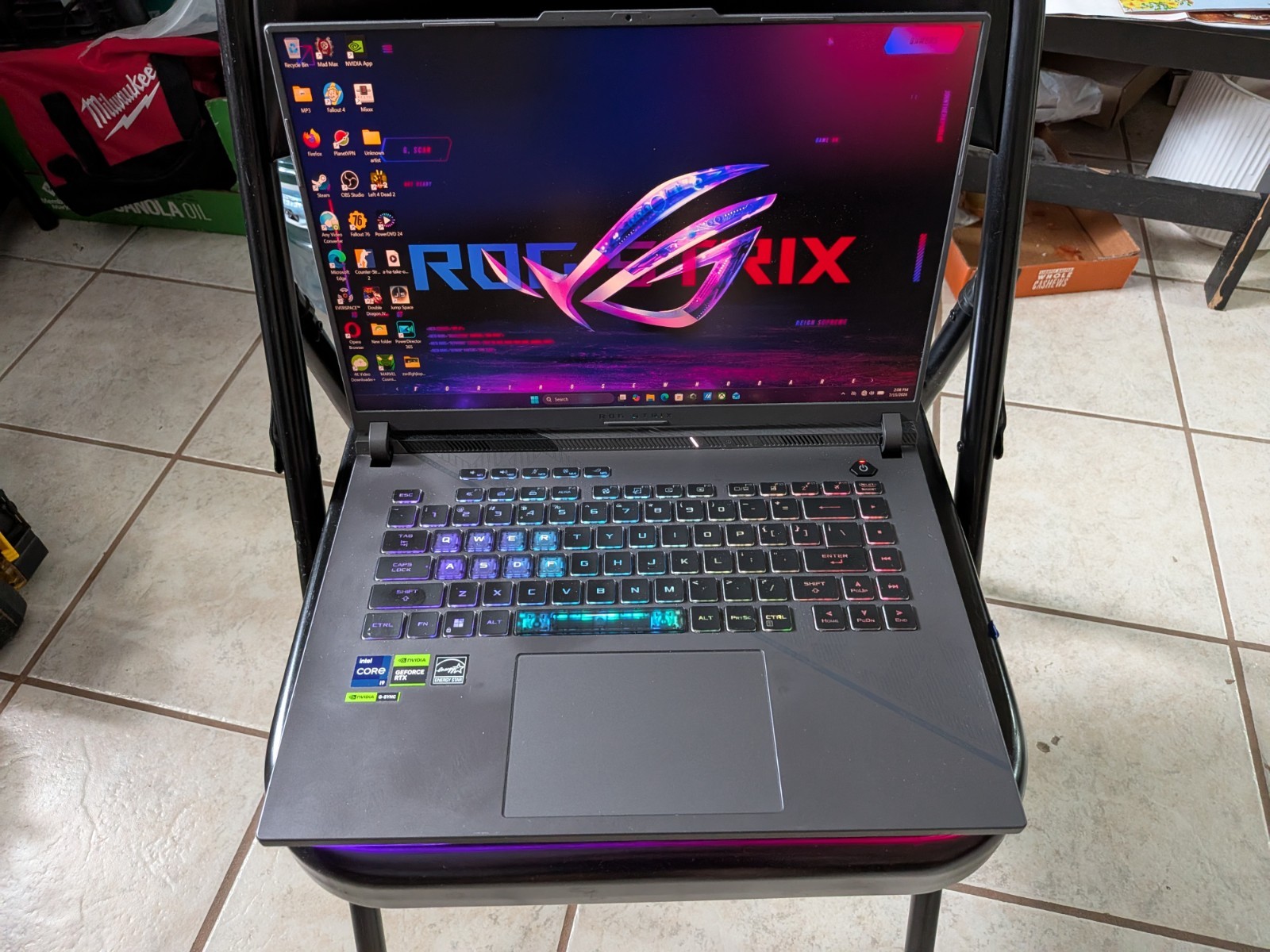 ASUS ROG Strix G16 Gaming Laptop RTX 4060 I9-14900HX 16GB RAM 1TB SSD WCooler