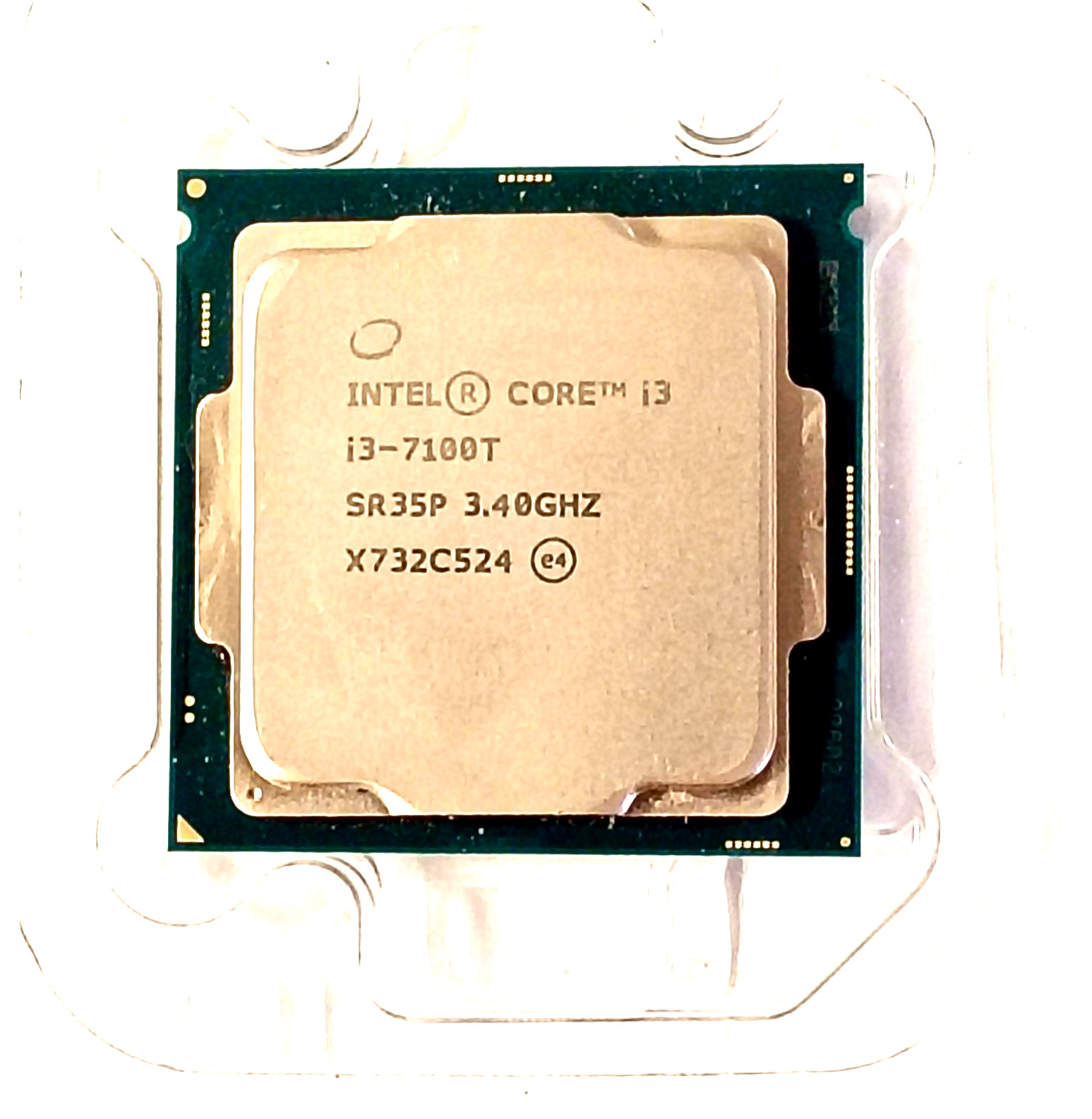 ISR35P Intel Core i3-7100T 3.40GHz 3MB Dual Core LGA1151 Desktop Processor