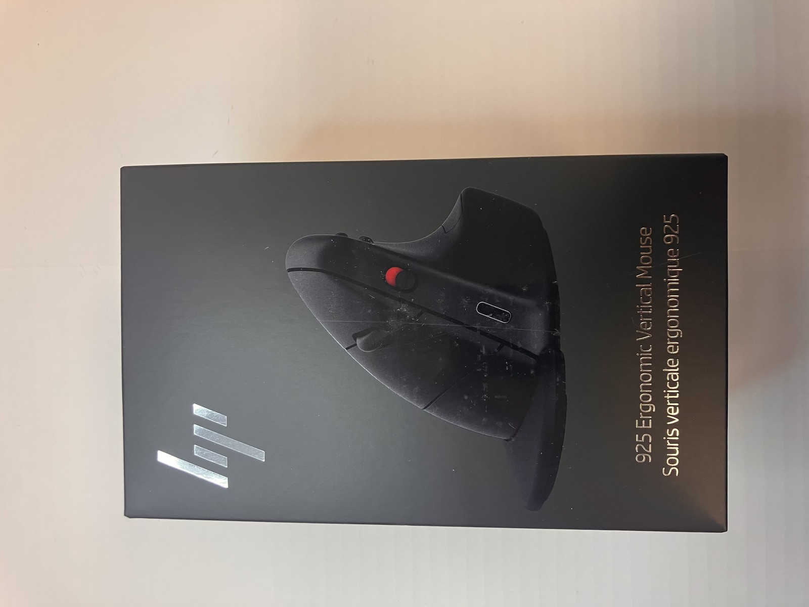 6H1A5AA#ABA HP 925 vertical mouse 2.4 GHz Bluetooth 5.3 black