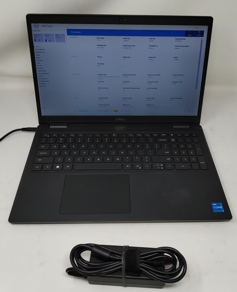 DELL LATITUDE 3520 Laptop Intel 11TH GEN I3-1115G4 8GB 128GB