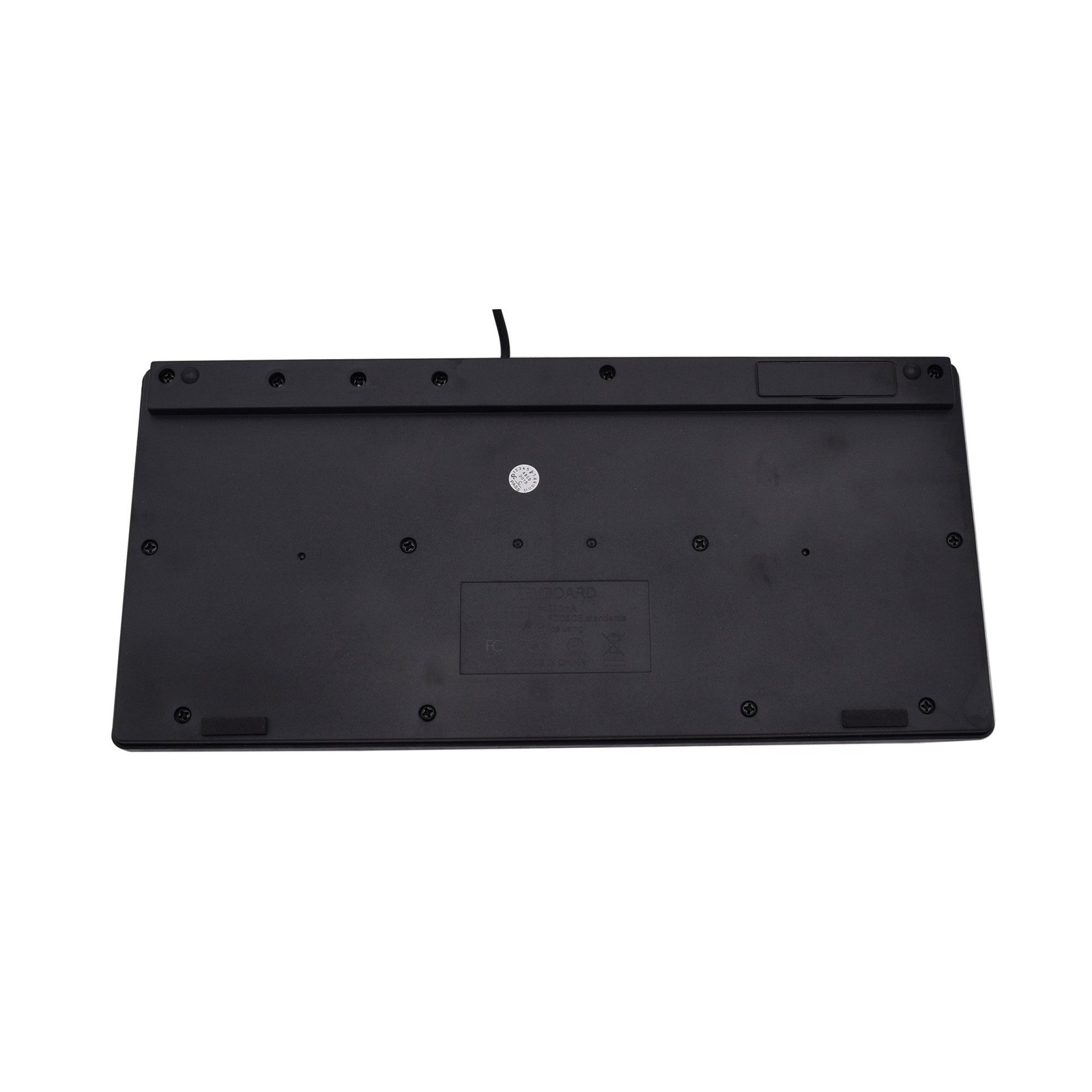 SR Mini Keyboard Wired Thin Light 78 Keys USB Multimedia Small for Pc Computer
