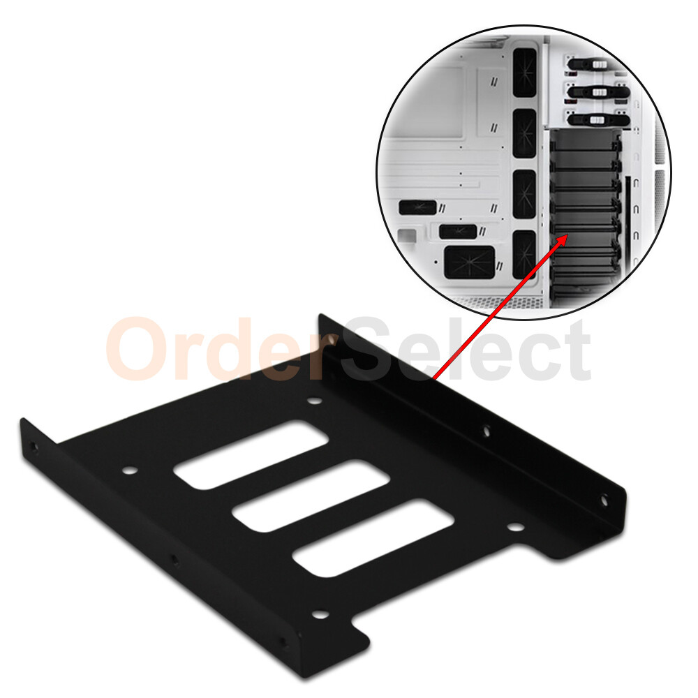 2.5″ to 3.5″ Bay SSD Metal Hard Drive HDD Mounting Bracket Adapter Dock / Tray