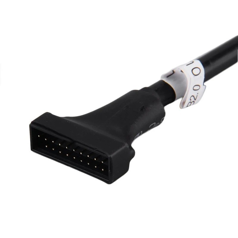 1pc USB 2.0 9-Pin Female to USB 3.0 20-Pin Male Motherboard Header Adapter Cable