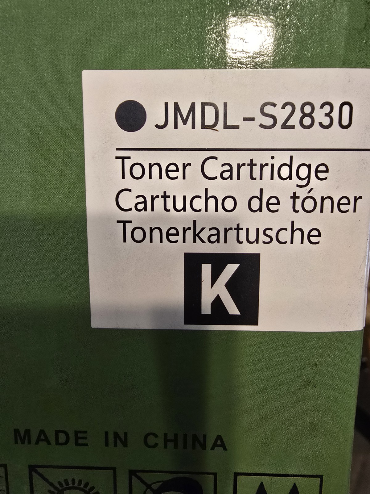 3- Black Toner Cartridge for Dell S2830 / S2830dn – 8,500 Pages