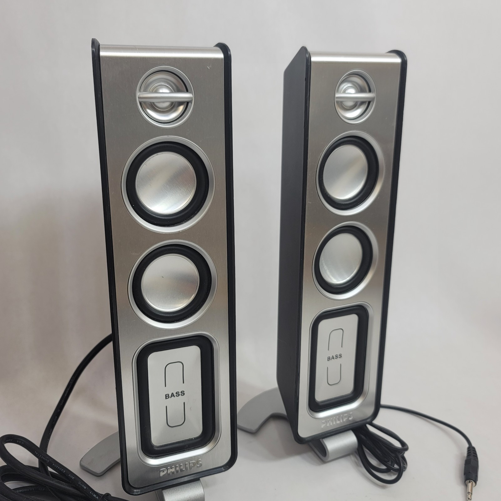Philips MMS321 Computer Speakers – SPEAKERS ONLY