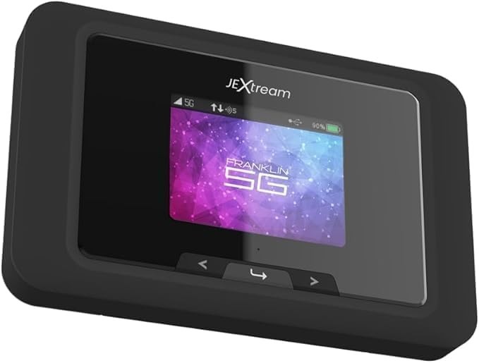 Franklin JEXtream RG2100 5G Wi-Fi Hotspot Modem (T-Mobile) – Great Condition!