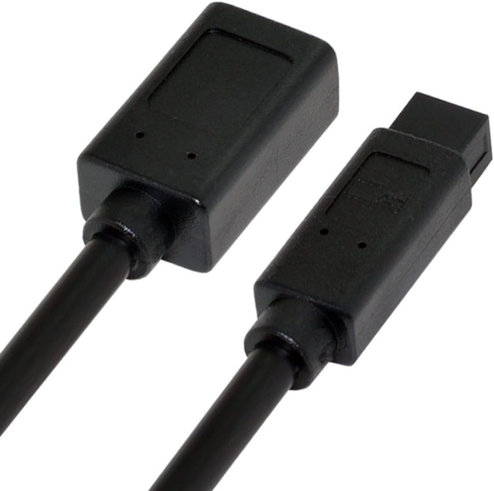 Plug-and-Play FireWire 800 to 400 Adapter – 20cm High-Speed Connection