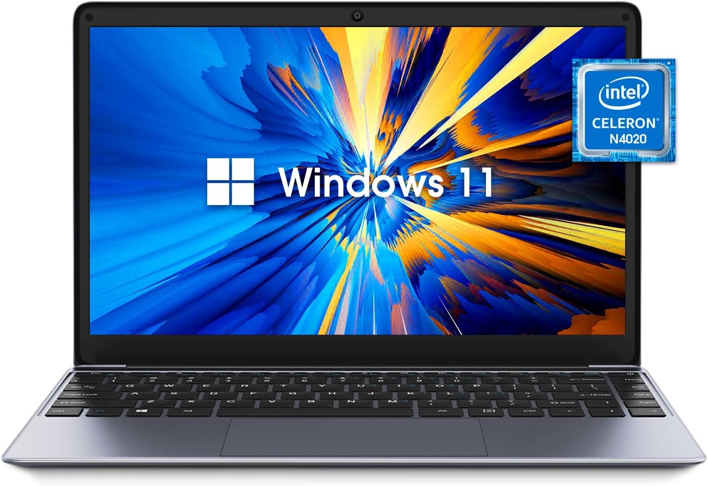 CHUWI 14.1” Laptop Computer PC Windows 11 Home PC 2.7GHz 8GB 256GB HD WIFI