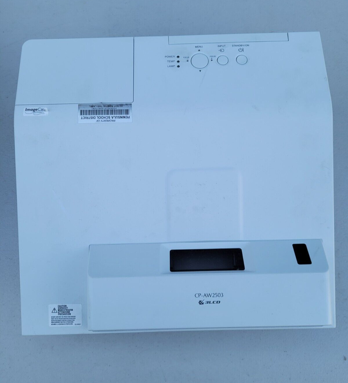 Hitach CP-AW2503 Ultra Short Throw 3LCD Projector Tested and Working
