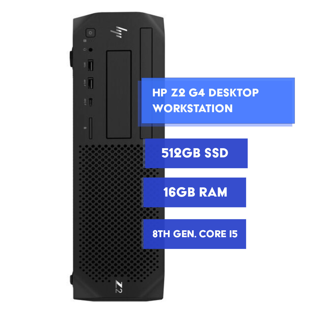 HP Z Series Workstation PC – Intel i5 8th Gen 16GB RAM 512GB SSD Windows 11 Pro