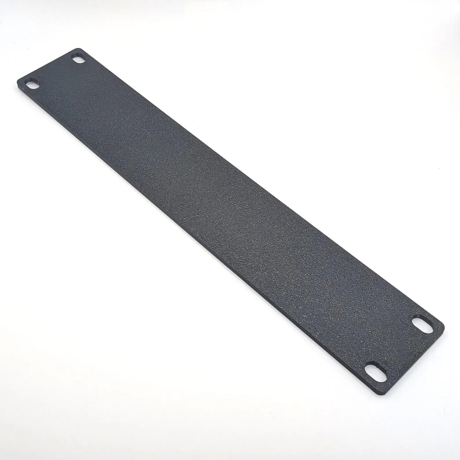1U Server Rack Blank – 10 Inch Panel – Black or White – Textured PETG