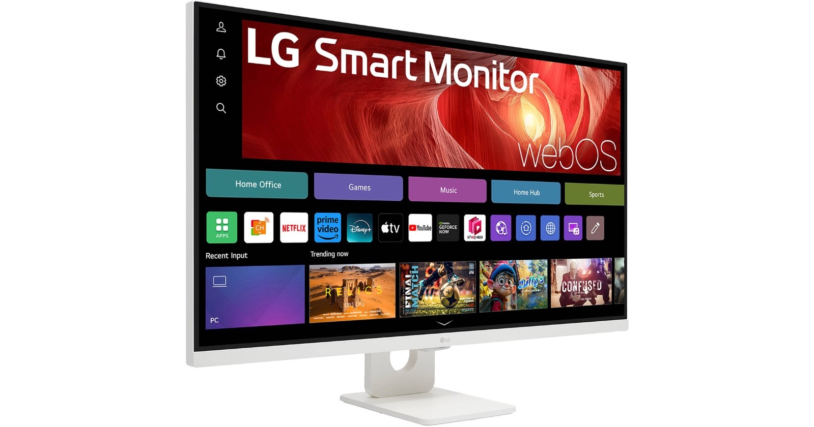LG 32U721SA-W 31.5″ 4K UHD Smart Monitor webOS USB-C HDR