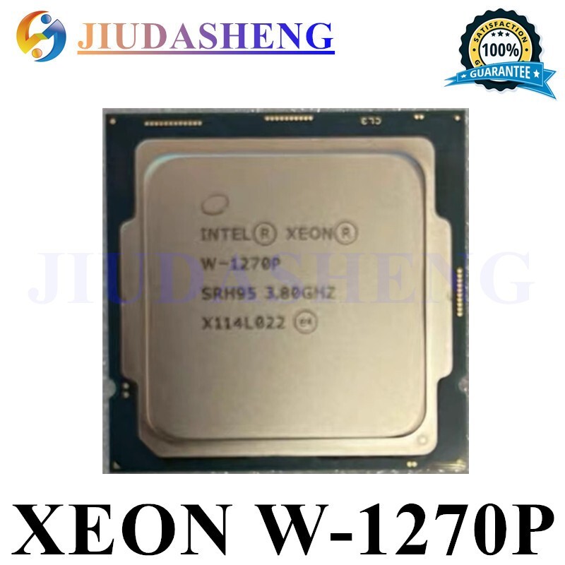 Intel Xeon W-1270P 3.80GHz 8-Core 16-Thread 16MB LGA-1200 CPU Processor SRH95