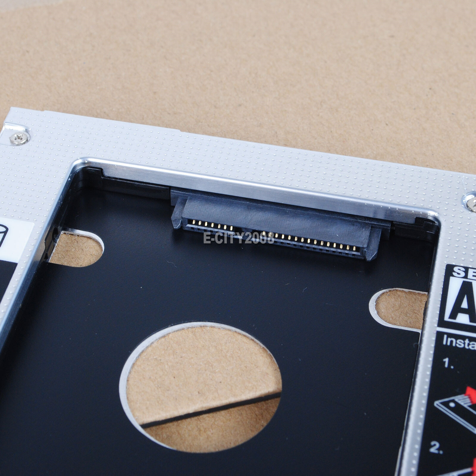 SATA 2nd HDD SSD HD Hard Drive Caddy For DELL Latitude E6400 E6500 E6410 E6510
