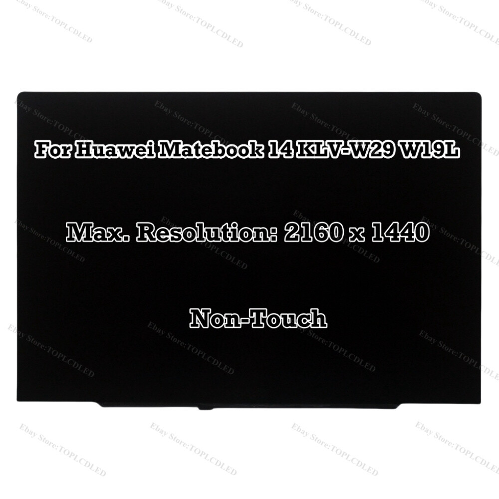 14″ 2160×1440 LCD Screen Non-Touch for Huawei Matebook 14 KLV-W29 W19L LCD