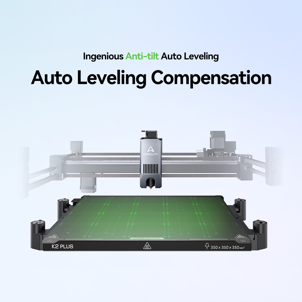 【Refurbished】Creality K2 Plus 3D Printer Dual AI Camera 350x350x350mm Print Size