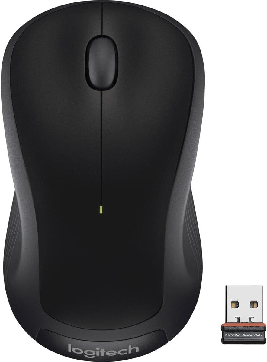 Logitech M310 Wireless Mouse (Black)