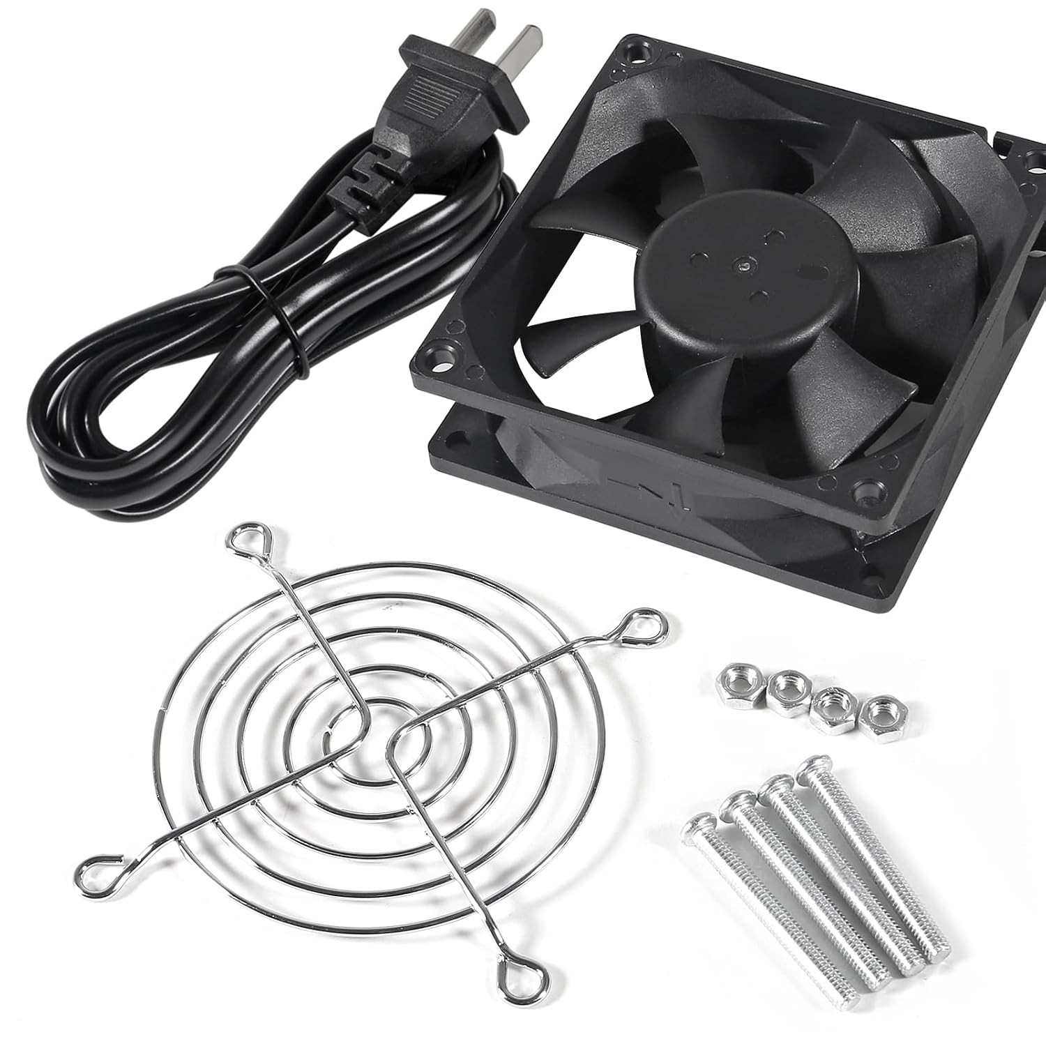 1PACK EC 80Mm 8025 Cooling Fan 80Mm X 80Mm X 25Mm AC 110V 115V 120V 220V 240V Hi