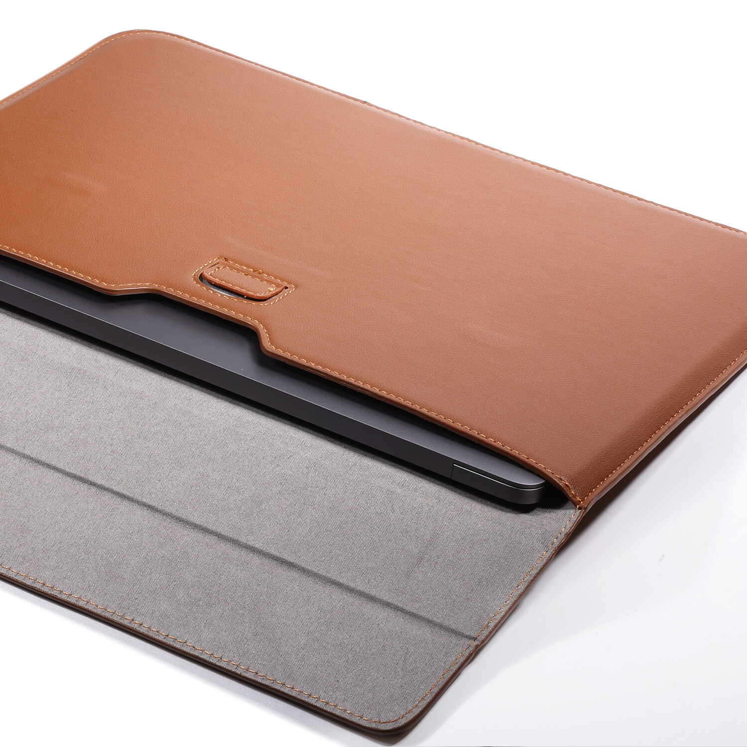 Laptop Tab Sleeve Leather Bag Case Stand Cover for MacBook Neo/MacBook Air 13 in