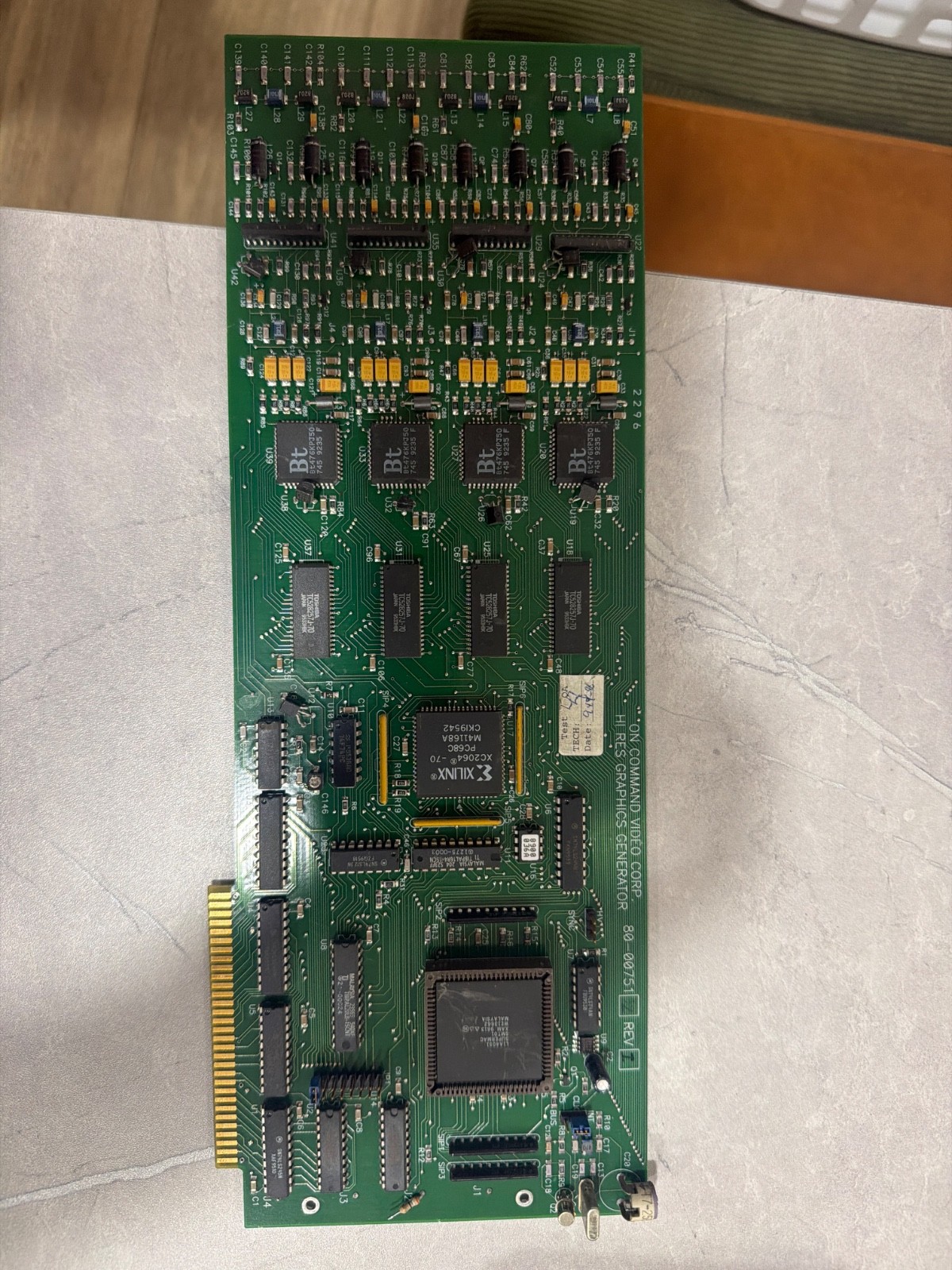 On Command Video Corp. HI RES Graphics Controller Board *VERY RARE*