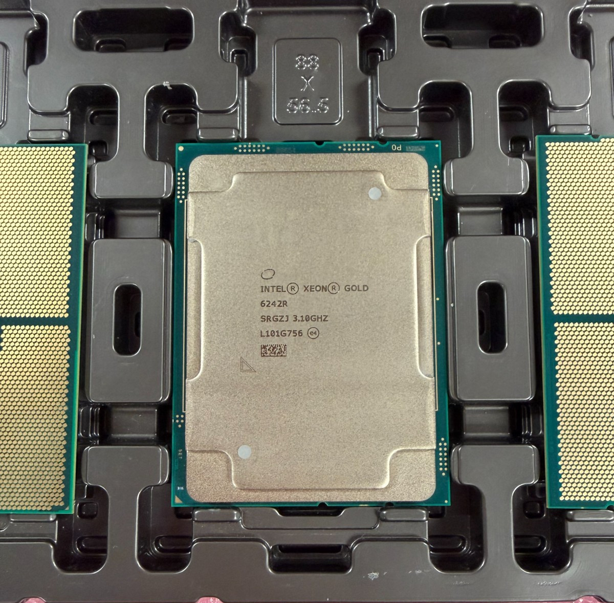 Intel Xeon Gold 6242R SRGZJ 20-Core 3.10GHz Server CPU Processor