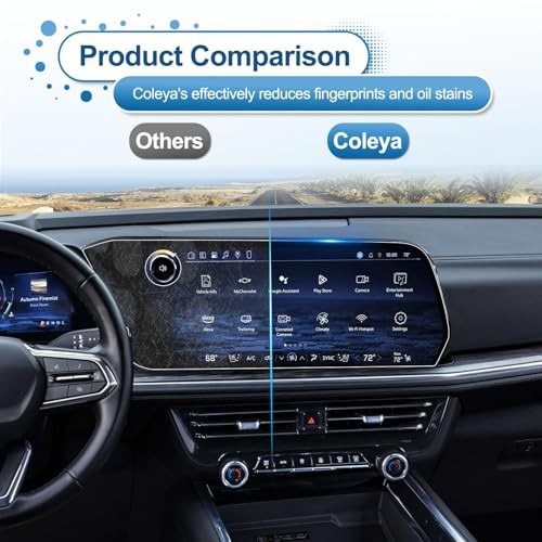 2025 2026 Suburban Screen Protector for Chevy Suburban 17.7-inch
