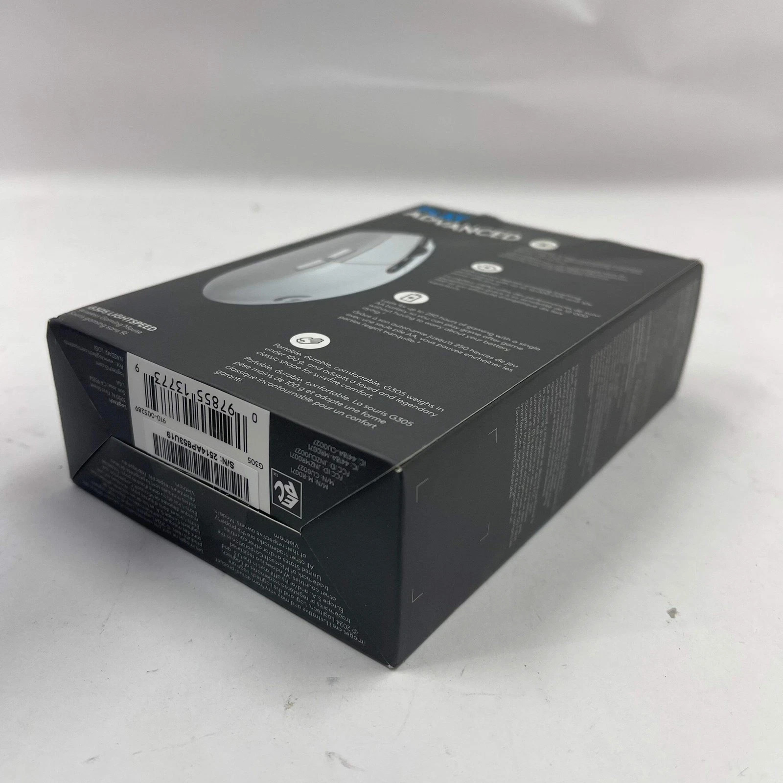 Logitech G305 LIGHTSPEED Wireless Gaming Mouse White 910-005289 New