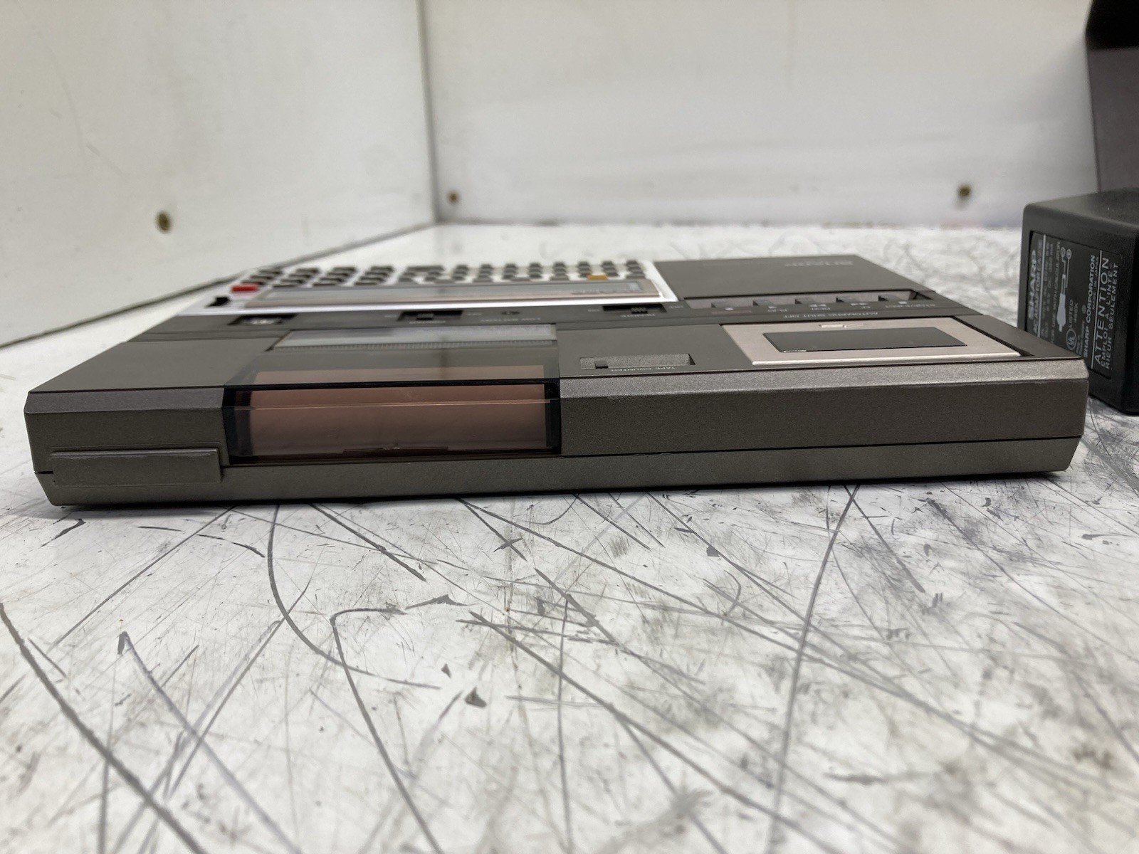 PARTS–Sharp PC-1250A CE-125 Pocket Computer, Accessories – TAPE DRIVE BROKEN