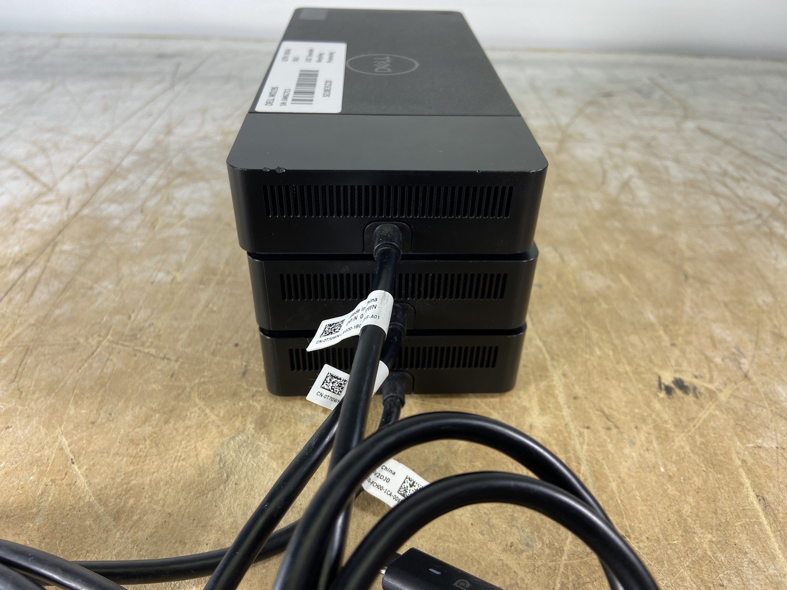 (LOT OF 3) DELL WD19S (K20A) DOCKING STATION ONLY