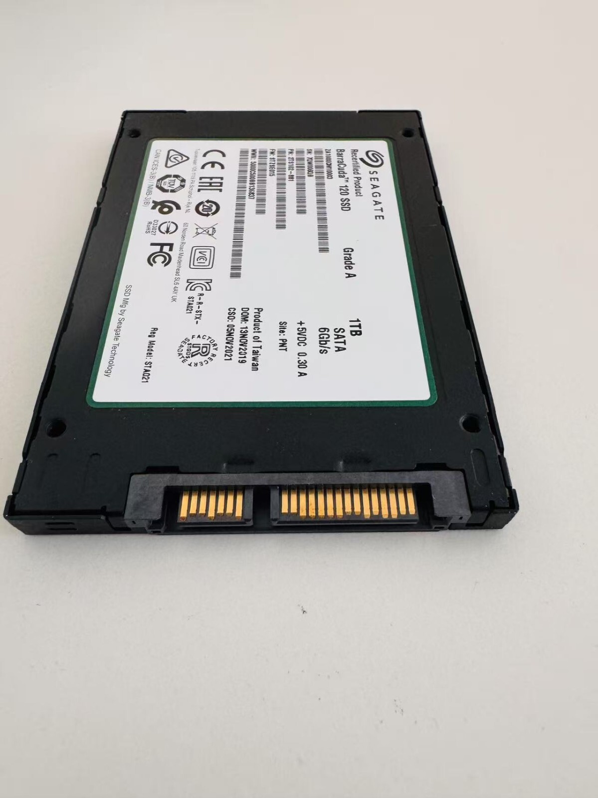 Seagate Barracuda 120 SSD 1TB Internal Solid State Drive 2.5 Inch SATA 6GB/s