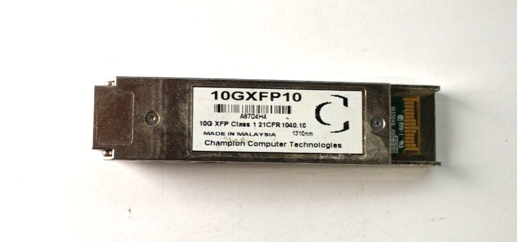 Champion Computer Technologies 10G XFP 10GXFP10 1310nm Optical Transceiver
