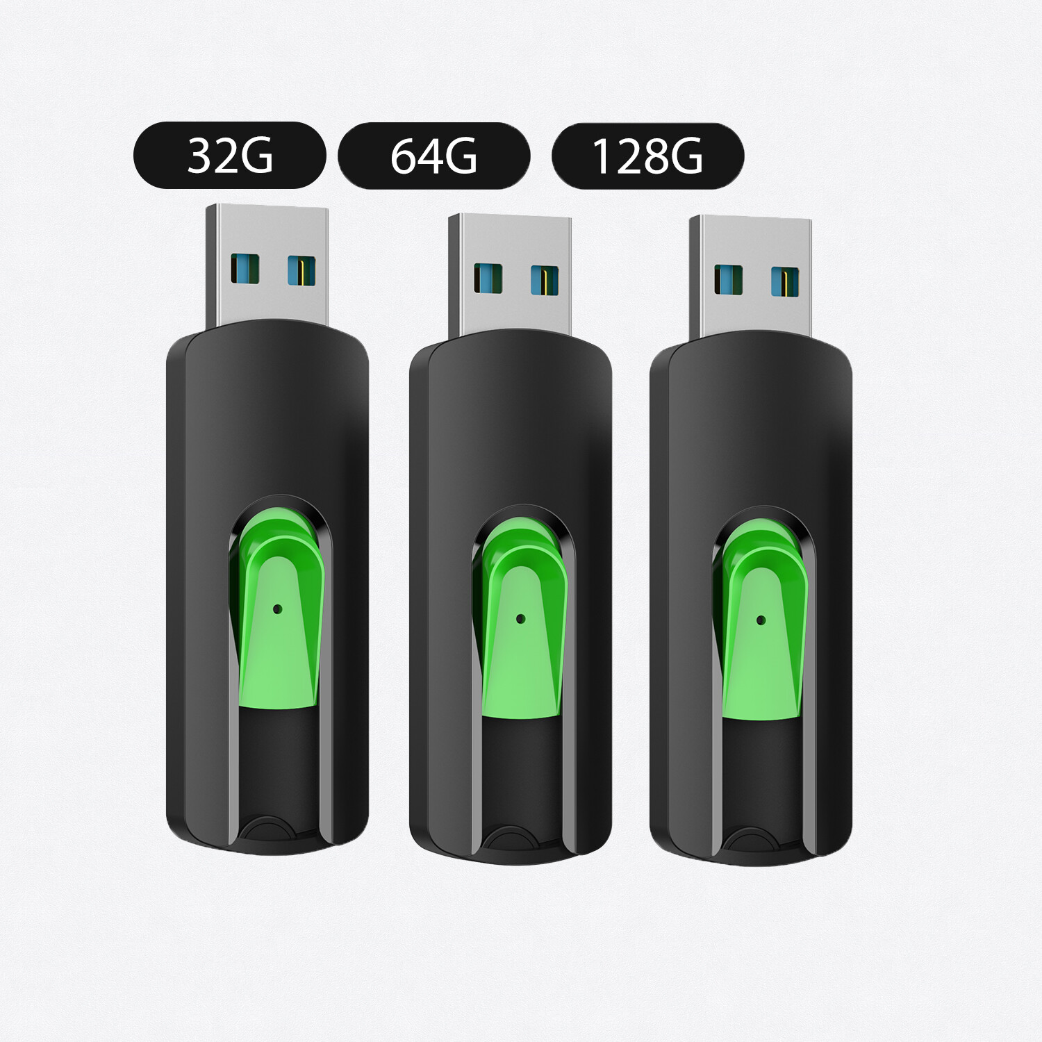 USB 2.0 32GB 64GB 128GB USB Flash Drive Thumb Stick Memory Stick Pen Drive Lot