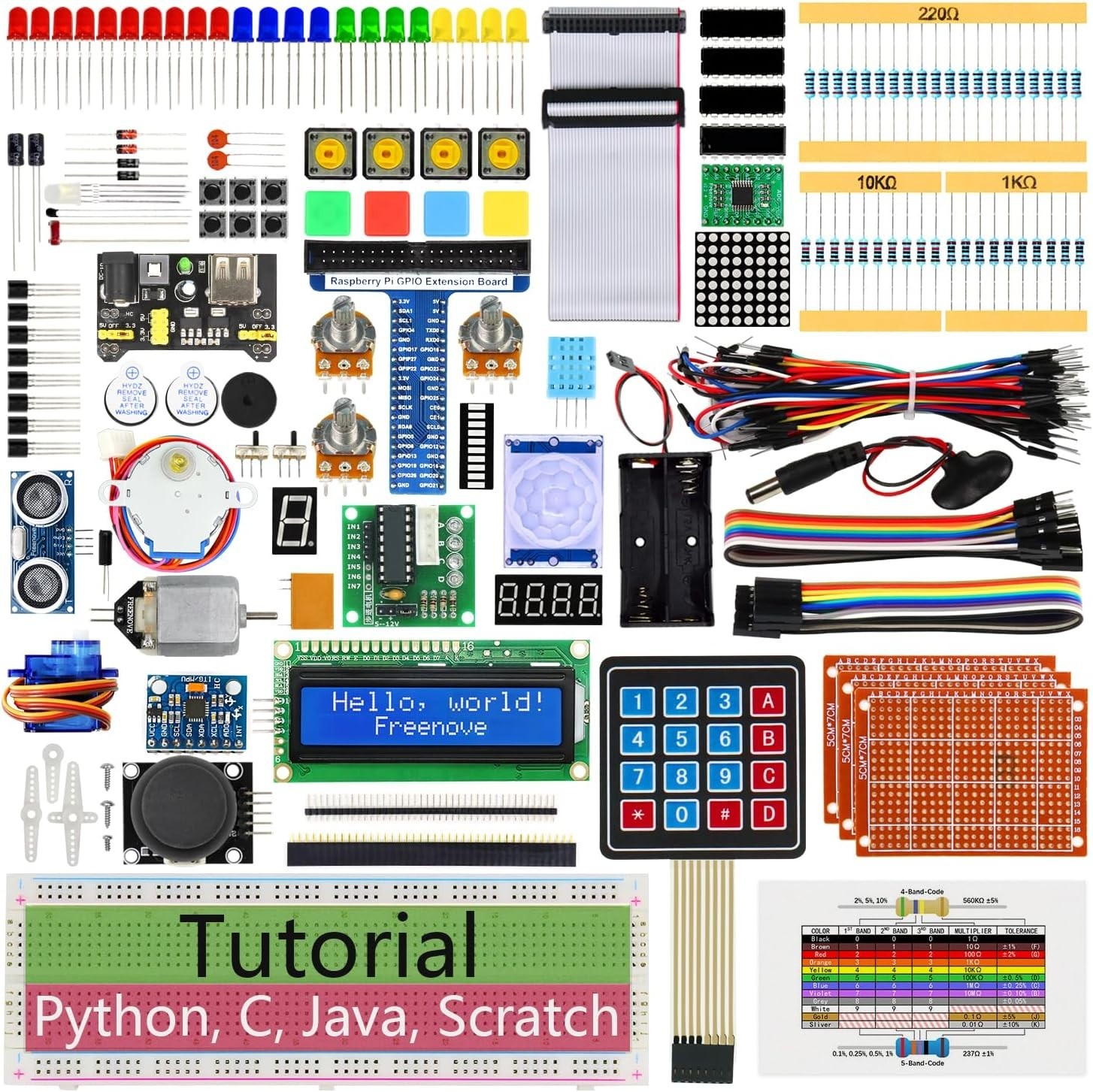 Raspberry Pi 5 4 B Starter Kit with Detailed Tutorial`/-$