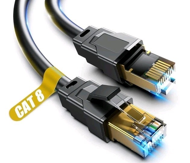Vabogu Cat 8 Ethernet Cable 6FT, Heavy Duty 26AWG High Speed 40Gbps 2000MHz,…