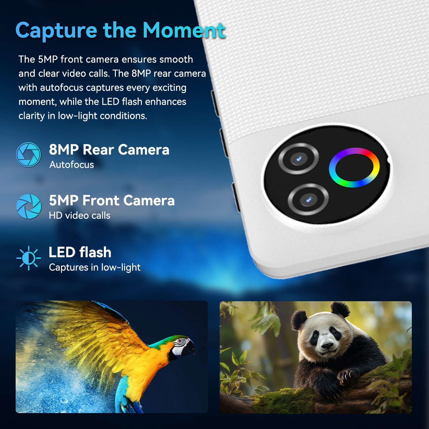 Android 15 Tablet | 10.1″ IPS HD Octa-Core A333, 20+64GB, 5000mAh,Dual WiFi 6