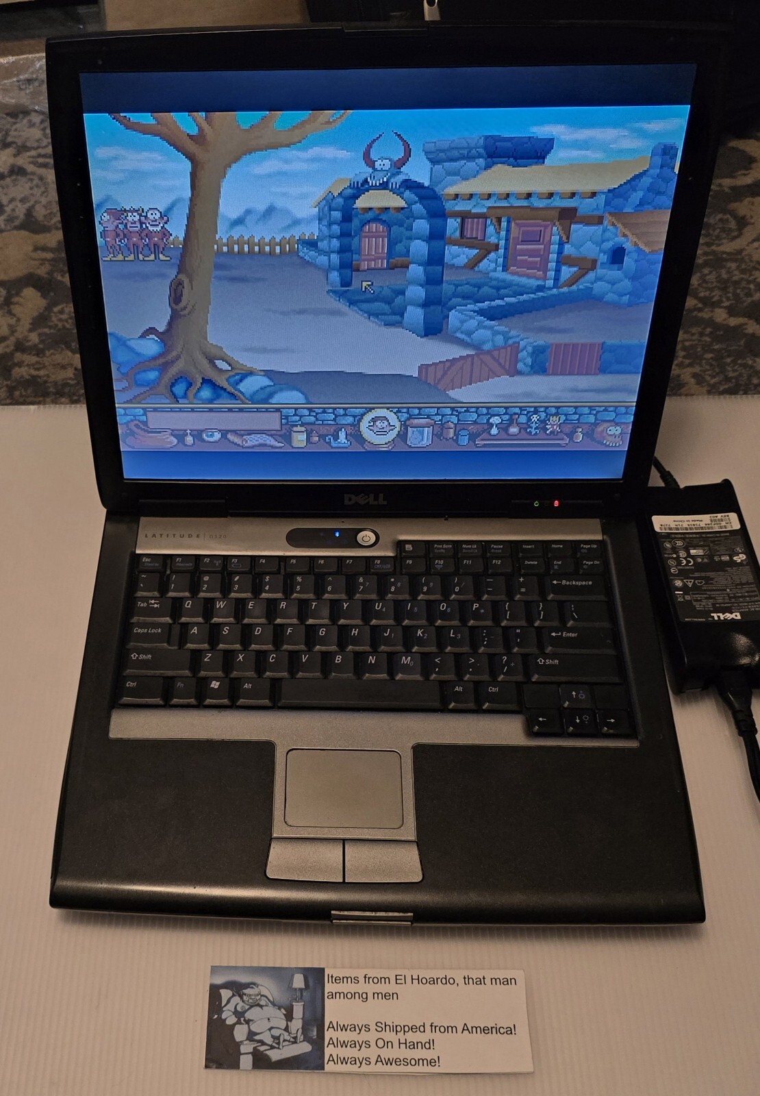 Dell Latitude D520 14″ Windows XP Laptop Wifi 1.6GHz 1.5GB Ram 60GB HDD