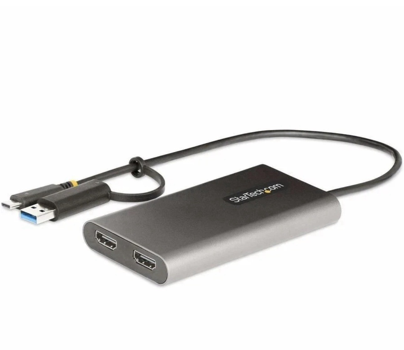 StarTech USB-C to Dual-HDMI Adapter with 100W PD 109BUSBCHDMI