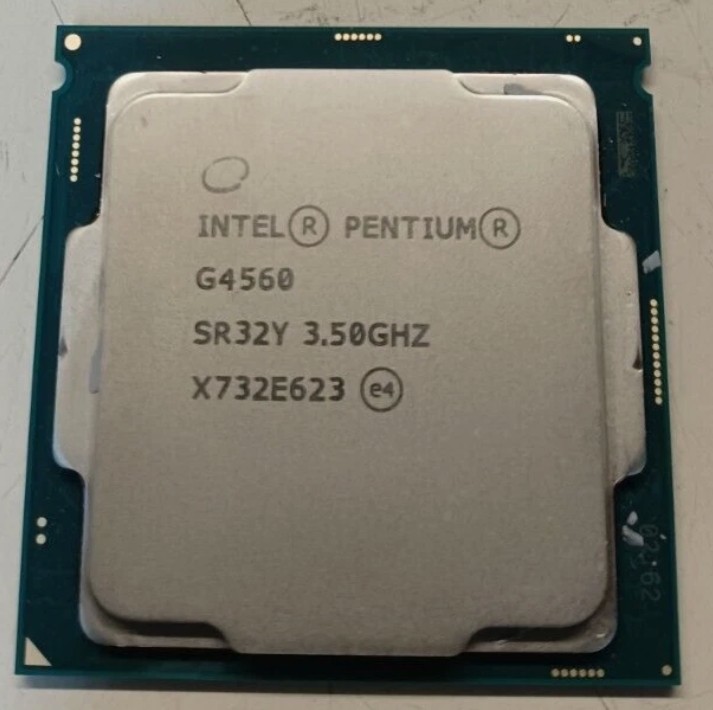 7Th Gen Intel Pentium G4560 LGA 1151 Desktop CPU Processor Dual Core 3.5 GHz