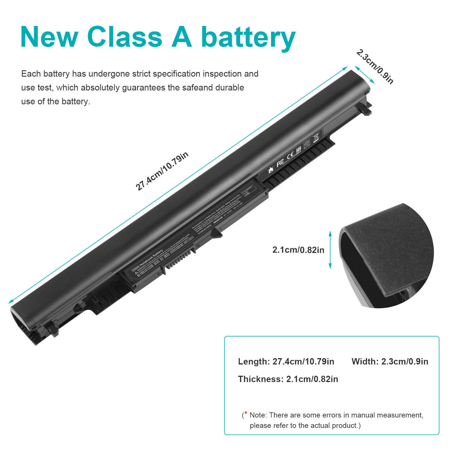 Replace HS04 HS03 Battery For HP 807956-001 807957-001 807612-421 807611-421