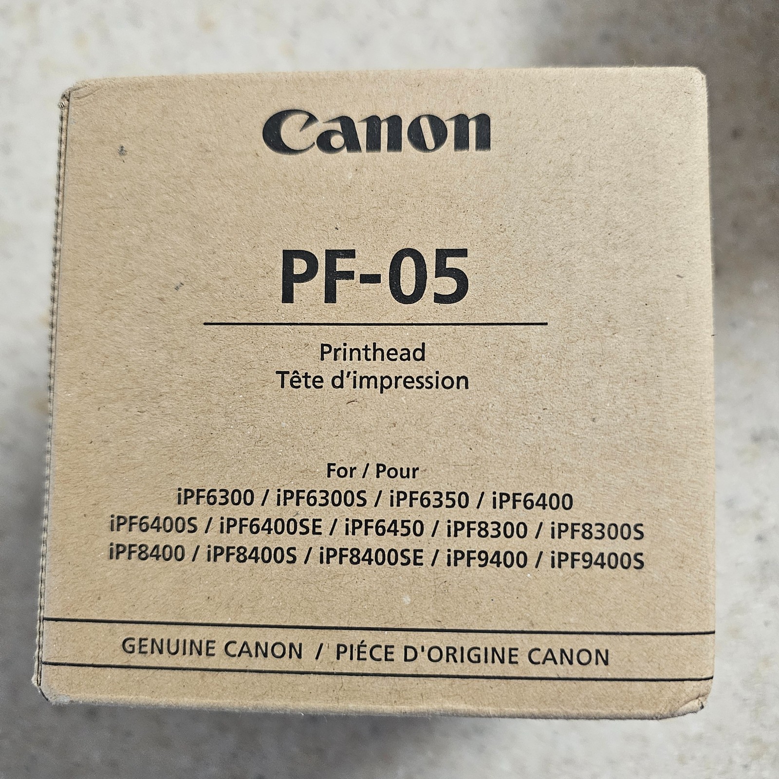 BRAND NEW! Original Canon PF-05 Print Head