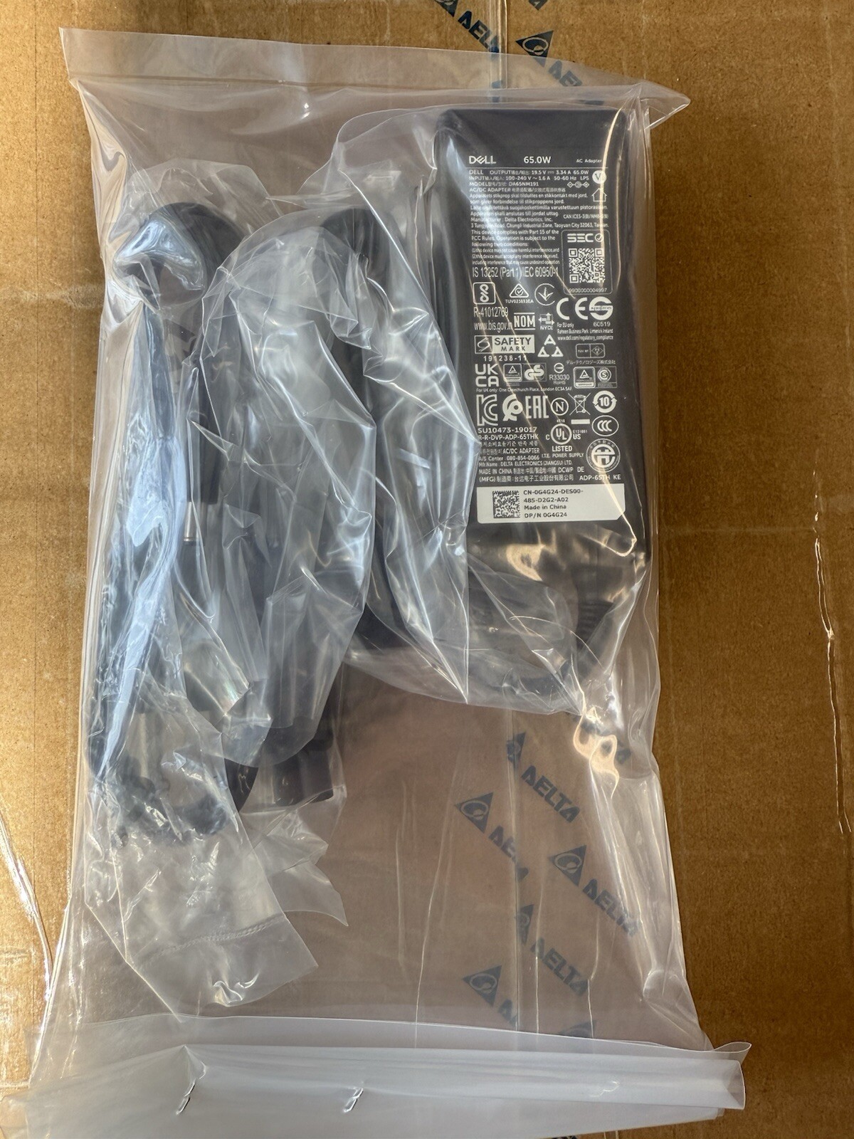 NEW Dell 65W 4.5mm AC Adapter For Inspiron 13 14 15 0G4G24 0MGJN9