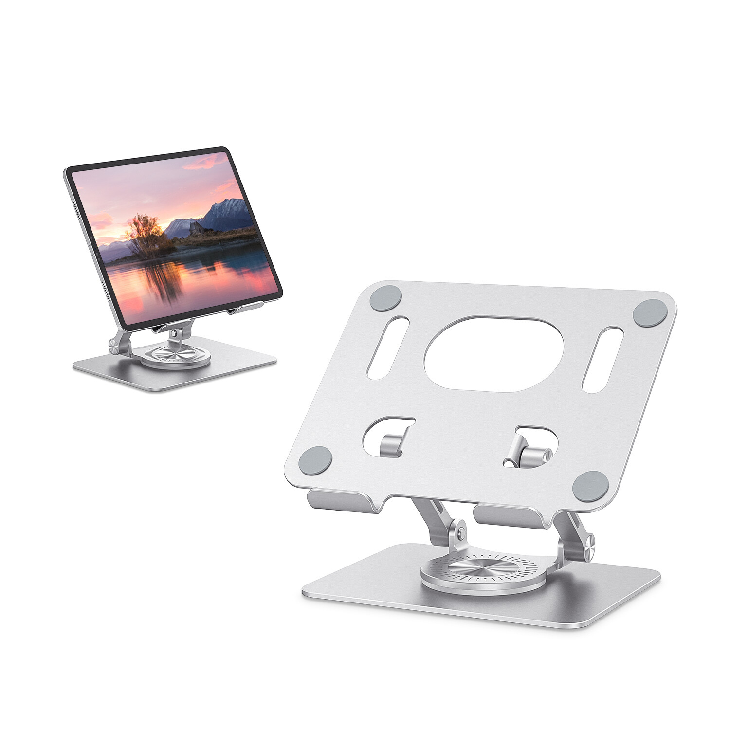 Universal Laptop Phone Stand Notebook Holder Tablet Riser Stand Adjustable Mount
