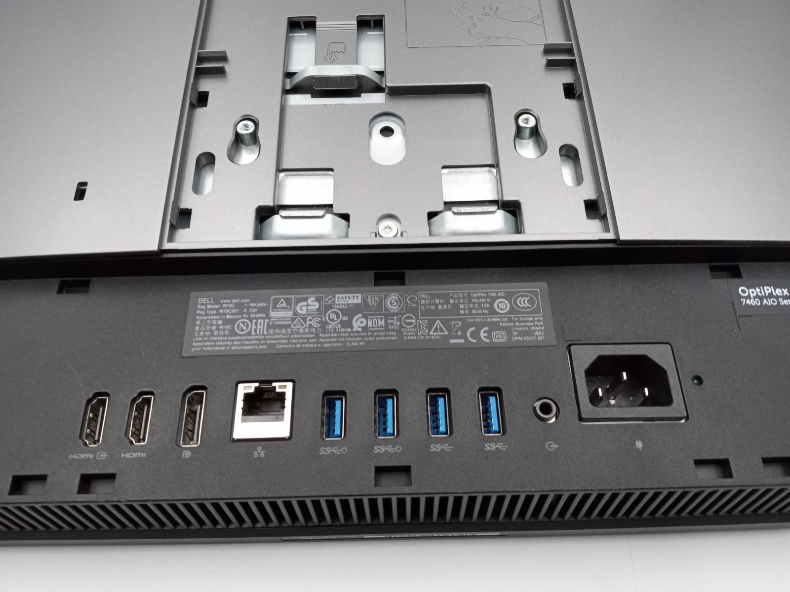 Dell Optiplex 7460 AIO 23.8″ Touchscreen i5-8500 4GB RAM 128GB SSD W11 -READ -RR