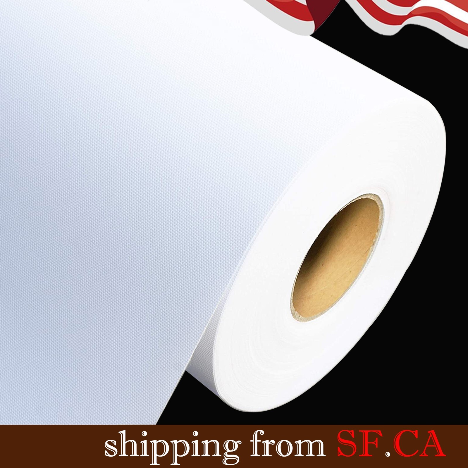 17″ x 40ft Premium Polyester Canvas Roll Matte waterproof for Epson Canon HP