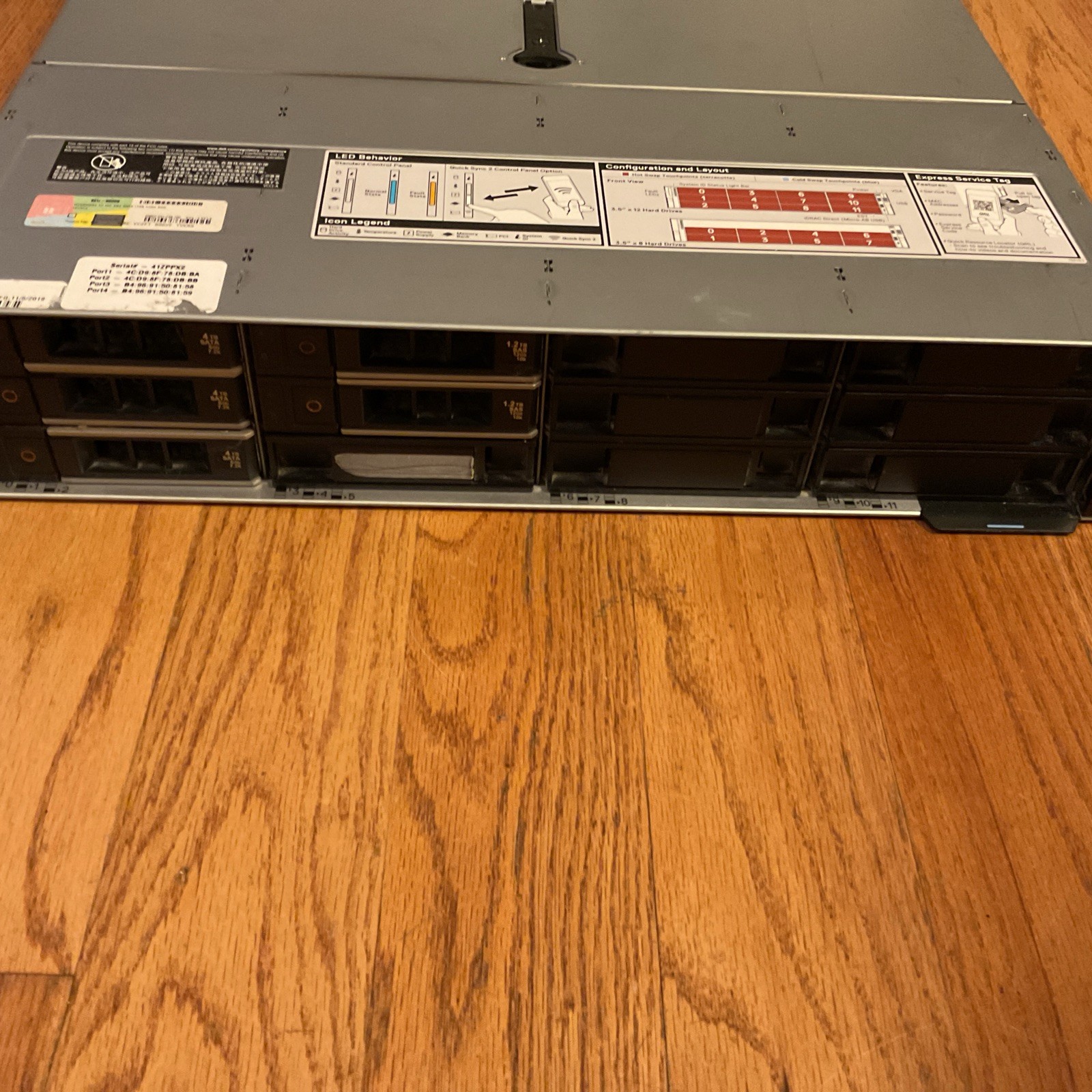 Dell Seneca E46S Windows 10 Server 16GB DDR4 Intel Xeon Silver 4110 2.1GHz-AS/IS