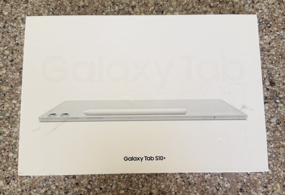 Samsung Galaxy Tab S10+ S10 Plus 256GB Platinum Silver BRAND NEW (Open Box)