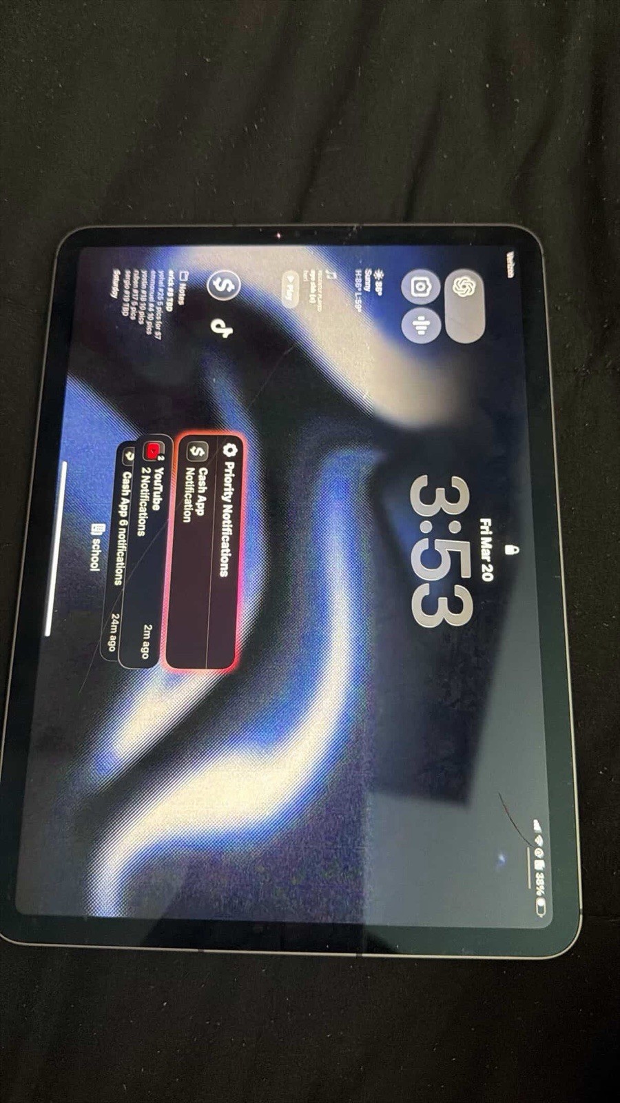Apple iPad Pro Tablet Gray Built-In Front & Rear Camera iPadOS