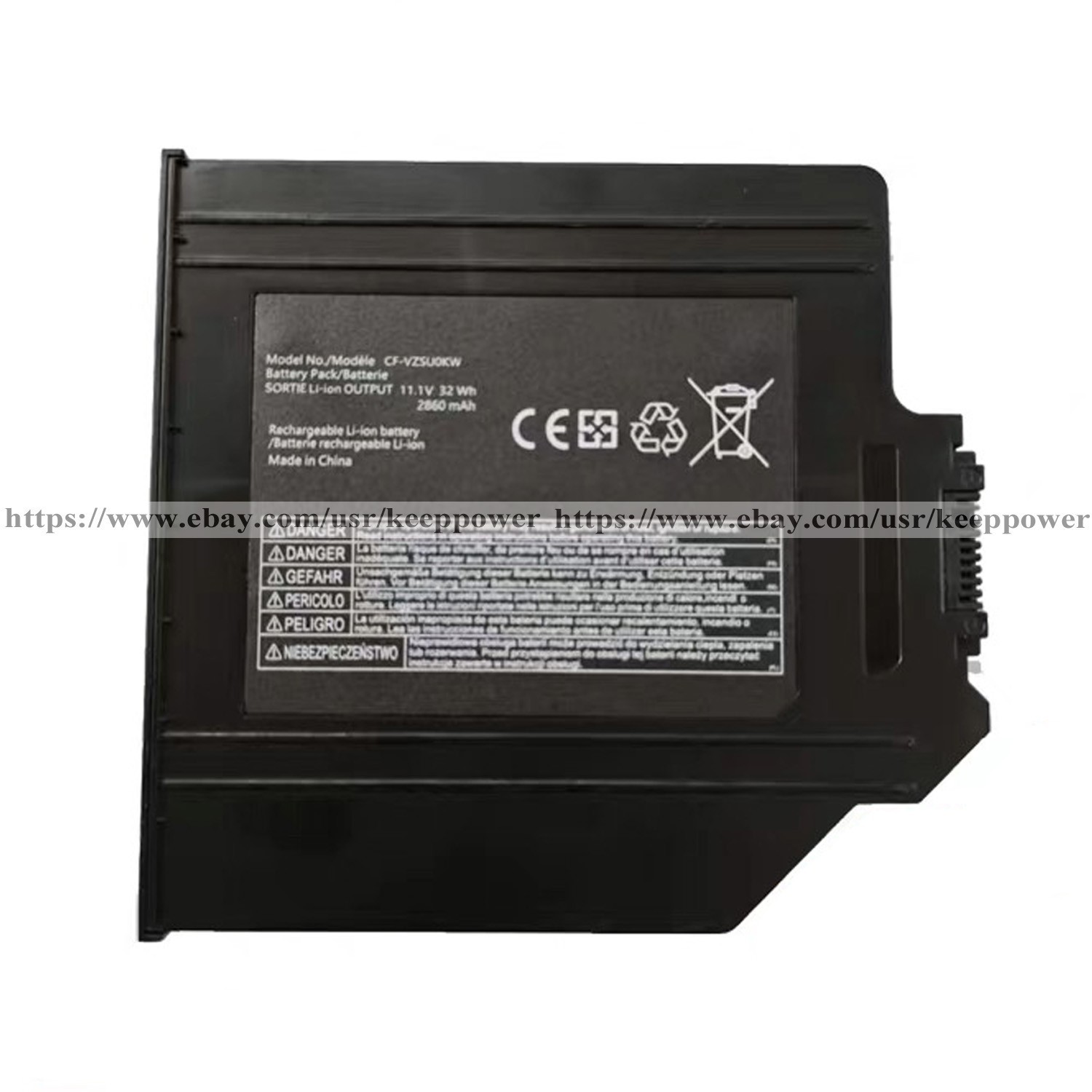 CF-VZSU0KW Battery For Panasonic Toughbook CF-54 Media Bay 2nd CD Driver Battery