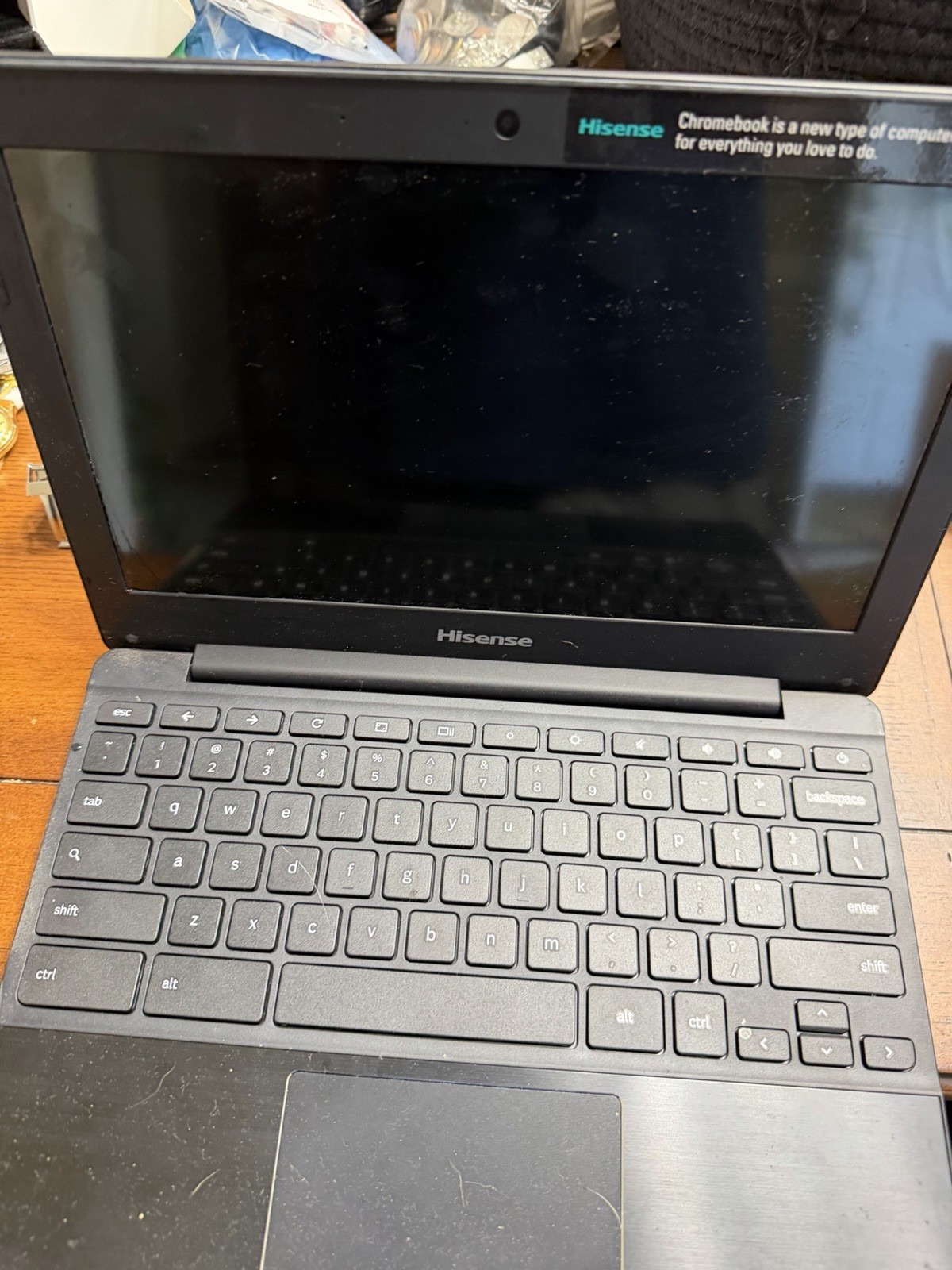 Hisense Chromebook C11 11.6” Laptop Chrome OS WiFi HDMI Black – No Cord